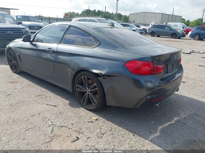 2015 BMW 4 series VIN WBA3R1C51FK195505 IAAI salvage auction — NORMAL WEAR, Original (Texas), sold $9,150 on 2026-07-29 (photo 3)