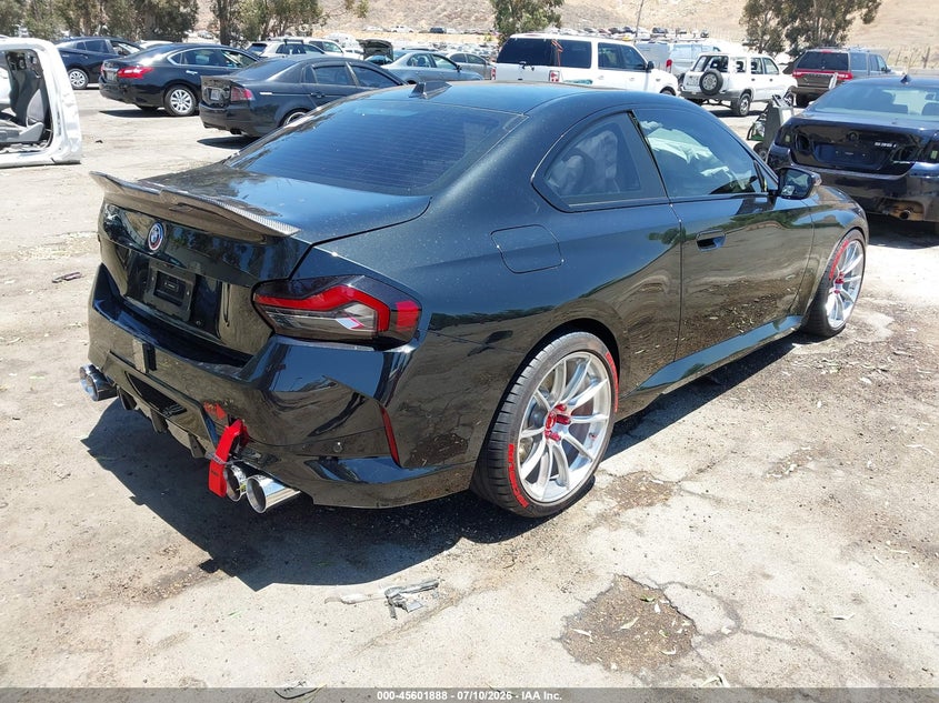 2024 BMW 2er VIN 3MW53CM02R8E06340 IAAI salvage auction — LEFT FRONT, Salvage (California), sold $19,800 on 2026-07-20 (photo 4)