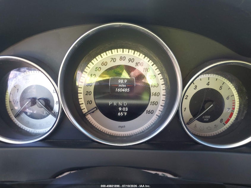 2013 Mercedes-benz C-klasse VIN WDDGF4HB0DR273781 IAAI salvage auction — NORMAL WEAR, Wait Title, sold $350 on 2026-08-12 (photo 7)
