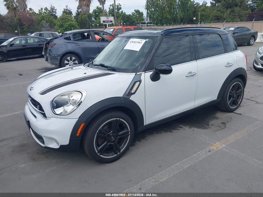 2016 Mini Countryman VIN WMWZC3C52GWT07892 IAAI salvage auction — NORMAL WEAR, Clear - Dealer Only (California), sold $1,650 on 2026-07-29 (photo 2)