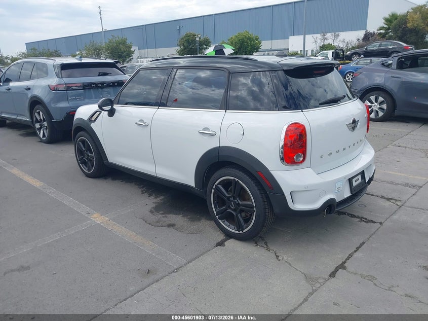 2016 Mini Countryman VIN WMWZC3C52GWT07892 IAAI salvage auction — NORMAL WEAR, Clear - Dealer Only (California), sold $1,650 on 2026-07-29 (photo 3)