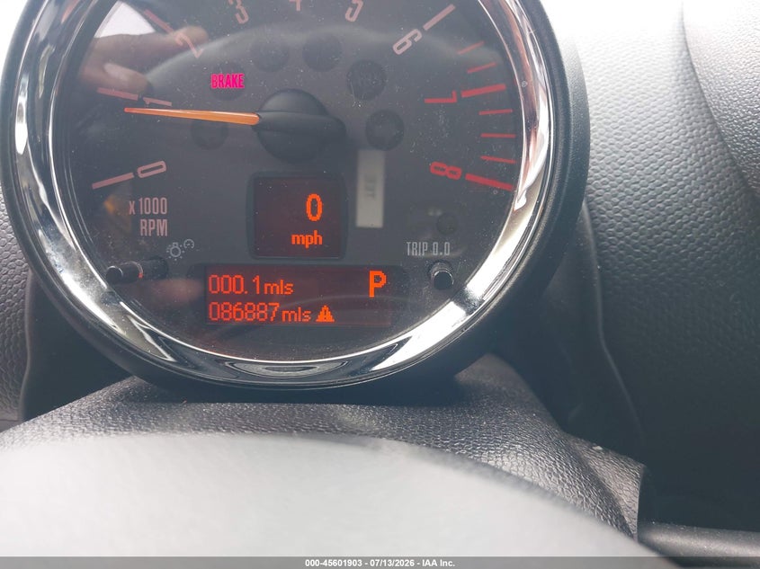 2016 Mini Countryman VIN WMWZC3C52GWT07892 IAAI salvage auction — NORMAL WEAR, Clear - Dealer Only (California), sold $1,650 on 2026-07-29 (photo 7)
