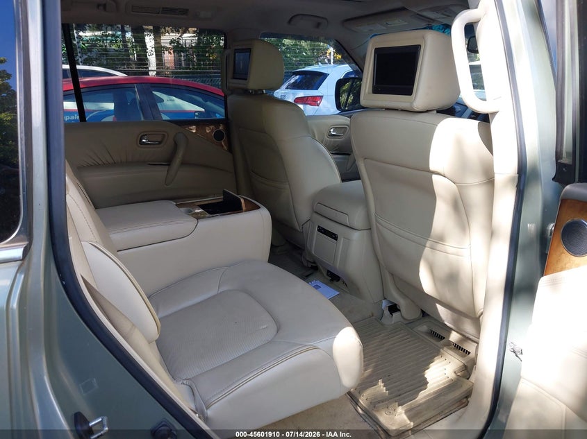 2011 Infiniti Qx56 VIN JN8AZ2NE9B9000527 IAAI salvage auction — NORMAL WEAR, Bill Of Sale, sold $1,050 on 2026-07-16 (photo 8)