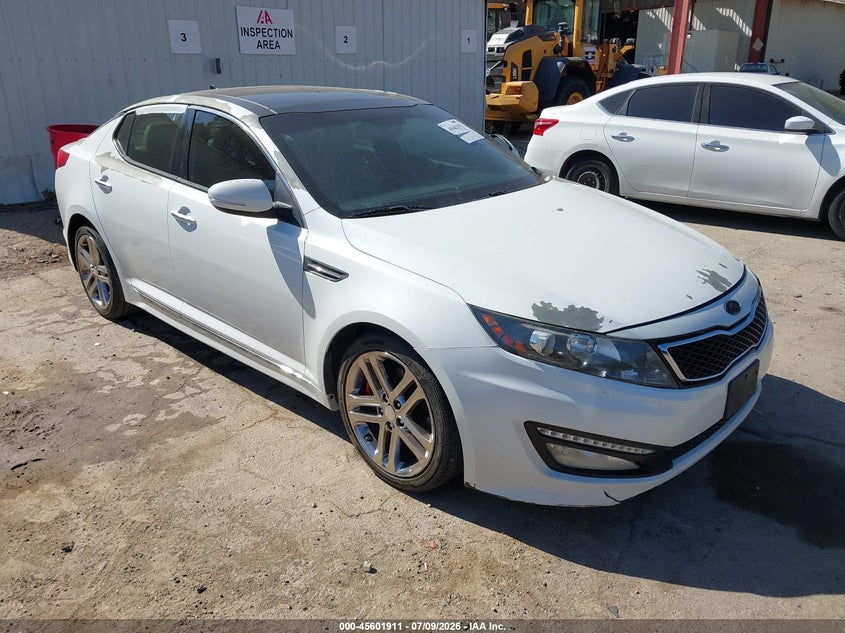 2013 Kia Optima VIN 5XXGR4A61DG113071 IAAI salvage auction — NORMAL WEAR, Salvage Title, sold $375 on 2026-07-28 (photo 1)