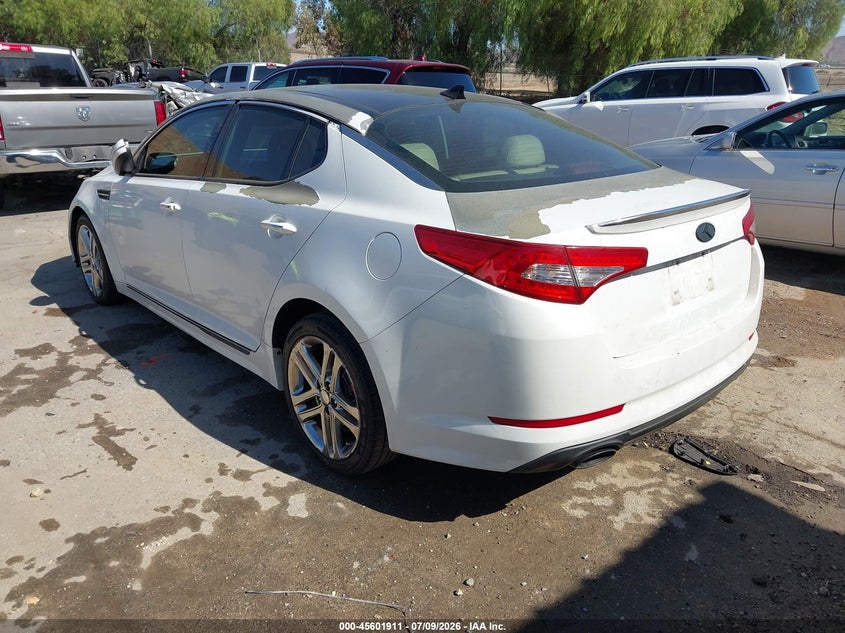 2013 Kia Optima VIN 5XXGR4A61DG113071 IAAI salvage auction — NORMAL WEAR, Salvage Title, sold $375 on 2026-07-28 (photo 3)