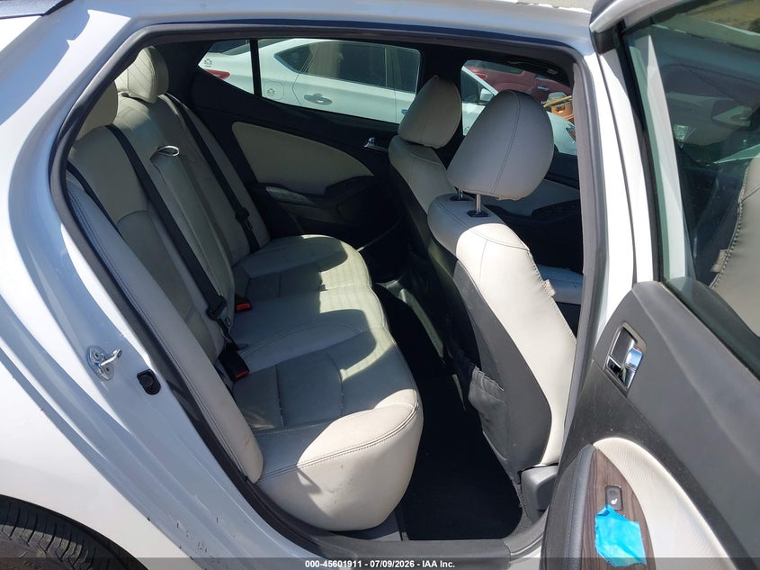 2013 Kia Optima VIN 5XXGR4A61DG113071 IAAI salvage auction — NORMAL WEAR, Salvage Title, sold $375 on 2026-07-28 (photo 8)