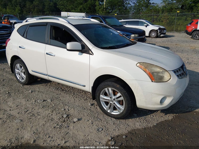 2012 Nissan Rogue VIN JN8AS5MV0CW409932 IAAI salvage auction — NORMAL WEAR, Salvage Title, sold $400 on 2026-07-29 (photo 1)