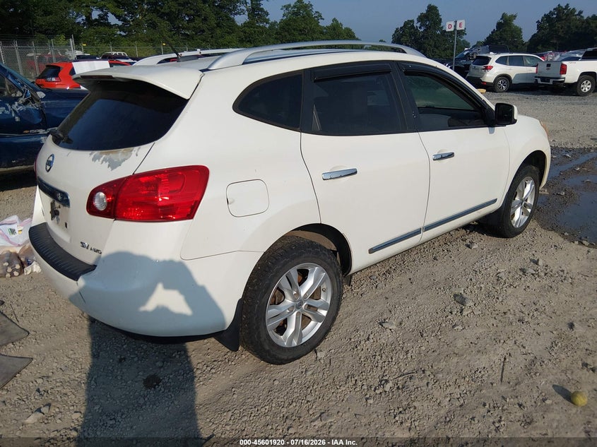 2012 Nissan Rogue VIN JN8AS5MV0CW409932 IAAI salvage auction — NORMAL WEAR, Salvage Title, sold $400 on 2026-07-29 (photo 4)