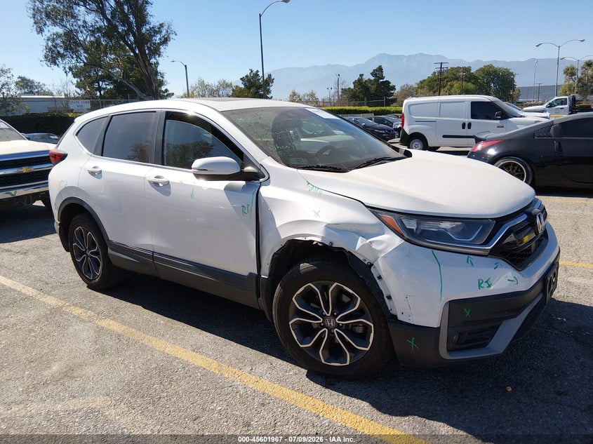 2020 Honda Cr-v VIN 7FARW2H54LE011496 IAAI salvage auction — REAR END, Salvage Title, sold $5,900 on 2026-07-28 (photo 1)