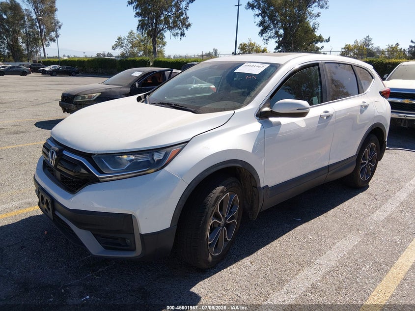 2020 Honda Cr-v VIN 7FARW2H54LE011496 IAAI salvage auction — REAR END, Salvage Title, sold $5,900 on 2026-07-28 (photo 2)