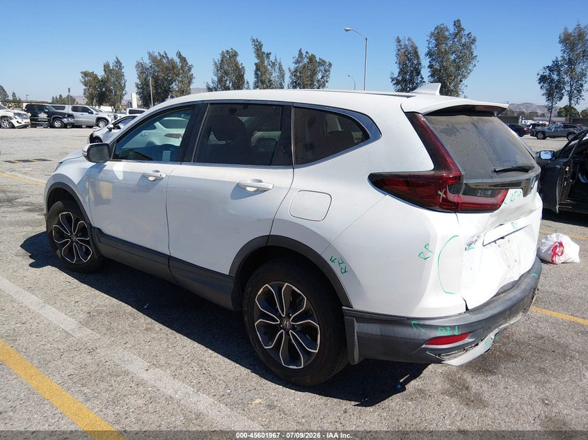 2020 Honda Cr-v VIN 7FARW2H54LE011496 IAAI salvage auction — REAR END, Salvage Title, sold $5,900 on 2026-07-28 (photo 3)