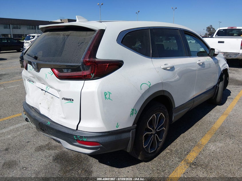 2020 Honda Cr-v VIN 7FARW2H54LE011496 IAAI salvage auction — REAR END, Salvage Title, sold $5,900 on 2026-07-28 (photo 4)