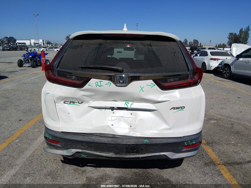 2020 Honda Cr-v VIN 7FARW2H54LE011496 IAAI salvage auction — REAR END, Salvage Title, sold $5,900 on 2026-07-28 (photo 6)
