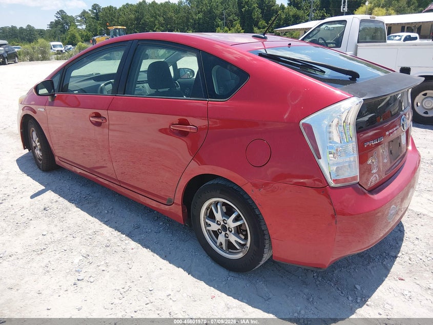 2010 Toyota Prius VIN JTDKN3DU1A0126992 IAAI salvage auction — NORMAL WEAR, Clear-Dealer Only (North Carolina), sold $500 on 2026-07-28 (photo 3)