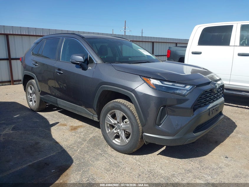 2025 Toyota Rav 4 VIN 2T3P1RFV2SW553783 IAAI salvage auction — HAIL, Salvage Title, sold $22,100 on 2026-07-31 (photo 1)