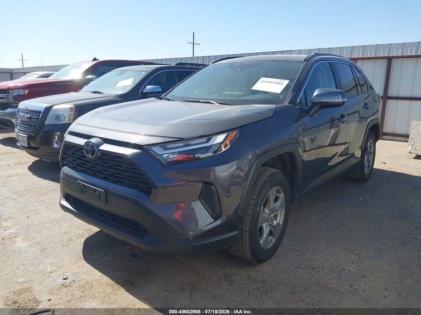 2025 Toyota Rav 4 VIN 2T3P1RFV2SW553783 IAAI salvage auction — HAIL, Salvage Title, sold $22,100 on 2026-07-31 (photo 2)
