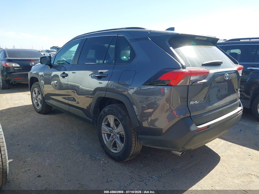 2025 Toyota Rav 4 VIN 2T3P1RFV2SW553783 IAAI salvage auction — HAIL, Salvage Title, sold $22,100 on 2026-07-31 (photo 3)