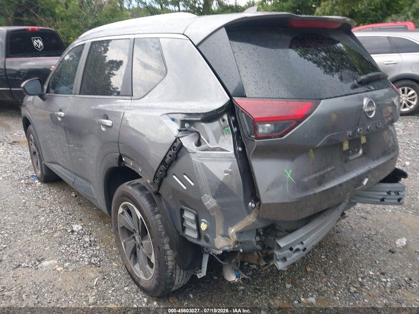 2025 Nissan Rogue VIN JN8BT3BA8SW345482 IAAI salvage auction — REAR END, Salvage (Georgia), sold $7,200 on 2026-08-22 (photo 3)