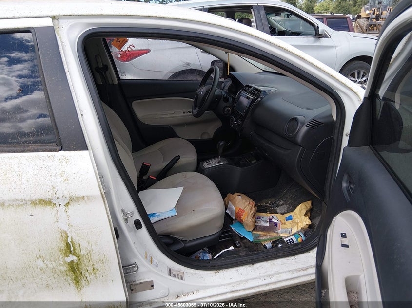 2018 Mitsubishi Mirage VIN ML32F3FJ3JHF05337 IAAI salvage auction — BIOHAZARD/CHEMICAL, Salvage Title, sold $325 on 2026-07-29 (photo 5)