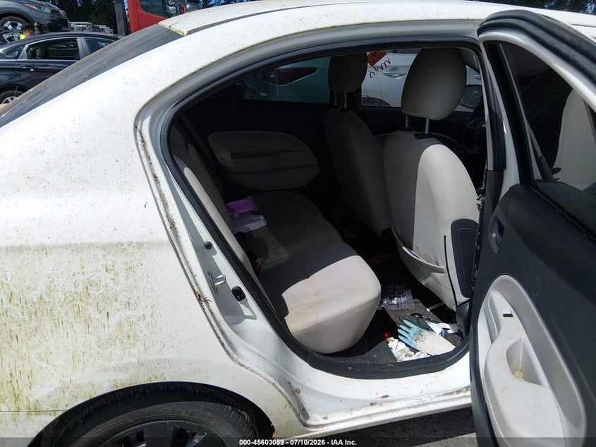 2018 Mitsubishi Mirage VIN ML32F3FJ3JHF05337 IAAI salvage auction — BIOHAZARD/CHEMICAL, Salvage Title, sold $325 on 2026-07-29 (photo 8)