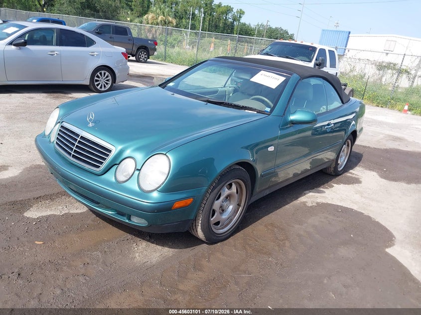 1999 Mercedes-benz Clk-klasse VIN WDBLK65G5XT007405 IAAI salvage auction — NORMAL WEAR, Clear (Florida), sold $225 on 2026-07-22 (photo 2)