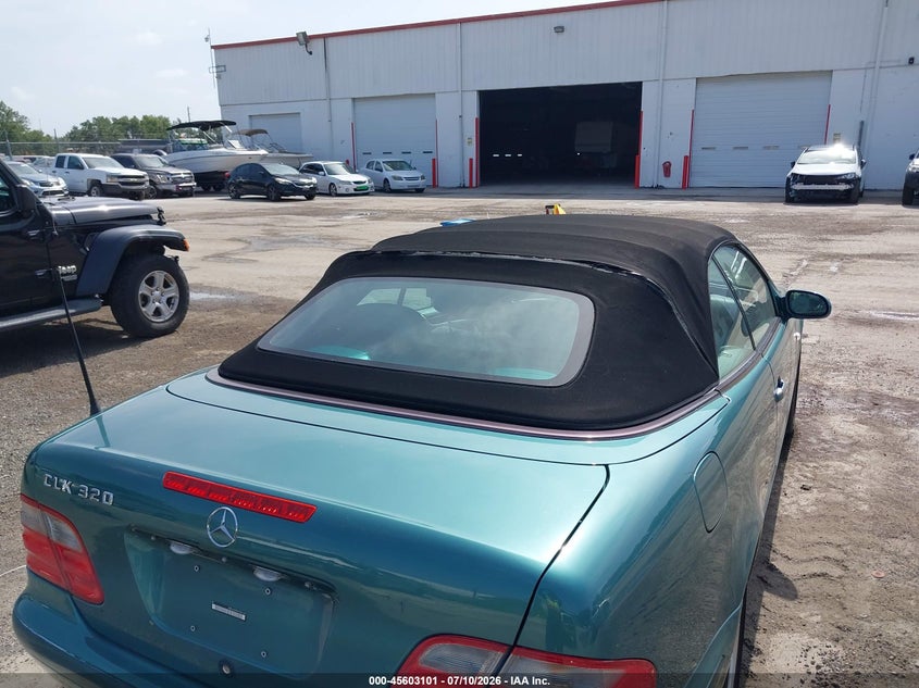1999 Mercedes-benz Clk-klasse VIN WDBLK65G5XT007405 IAAI salvage auction — NORMAL WEAR, Clear (Florida), sold $225 on 2026-07-22 (photo 6)