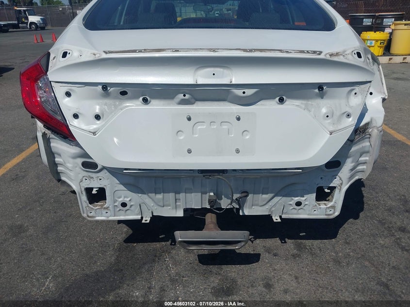 2020 Honda Civic VIN 2HGFC2F88LH535184 IAAI salvage auction — REAR END, Salvage (California), sold $6,200 on 2026-07-30 (photo 6)