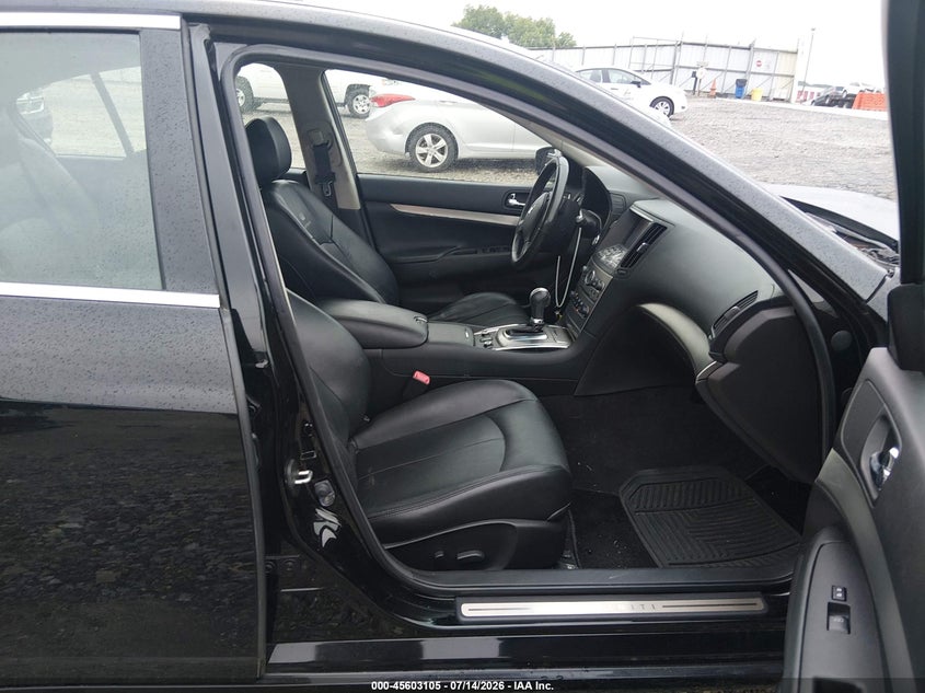 2013 Infiniti G VIN JN1CV6AR1DM766819 IAAI salvage auction — FRONT END, Salvage Title, sold $1,000 on 2026-07-31 (photo 5)
