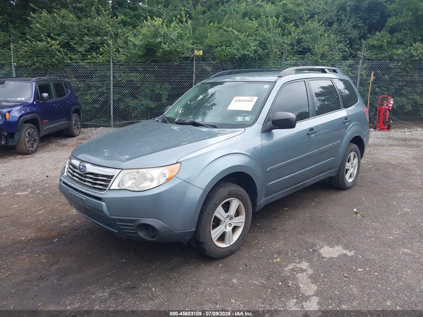 2010 Subaru Forester VIN JF2SH6BC0AH774359 IAAI salvage auction — NORMAL WEAR, Clear (Pennsylvania), sold $525 on 2026-07-24 (photo 2)
