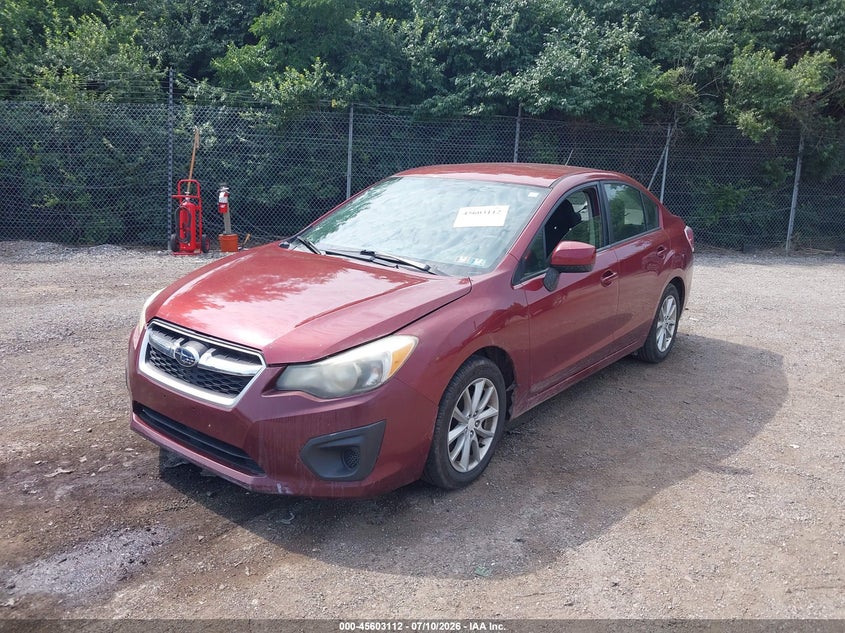 2014 Subaru Impreza VIN JF1GJAC62EH009282 IAAI salvage auction — NORMAL WEAR, Clear (Pennsylvania), sold $475 on 2026-07-24 (photo 2)