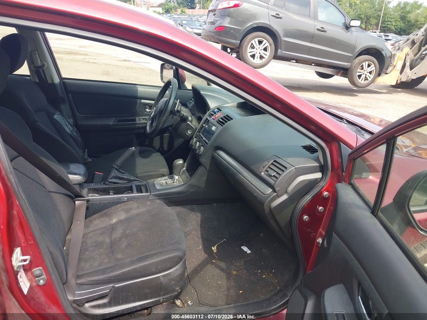 2014 Subaru Impreza VIN JF1GJAC62EH009282 IAAI salvage auction — NORMAL WEAR, Clear (Pennsylvania), sold $475 on 2026-07-24 (photo 5)