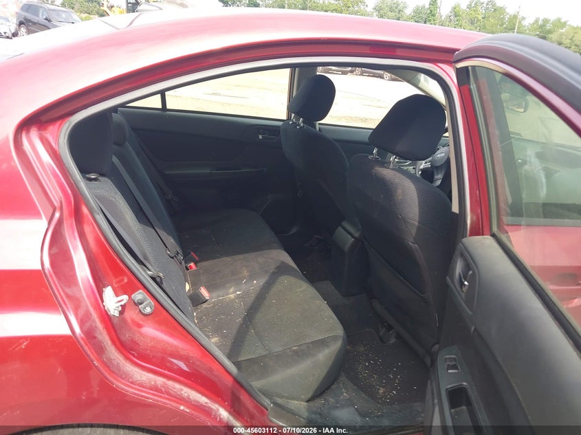 2014 Subaru Impreza VIN JF1GJAC62EH009282 IAAI salvage auction — NORMAL WEAR, Clear (Pennsylvania), sold $475 on 2026-07-24 (photo 8)