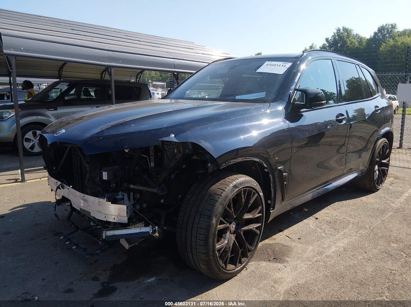 2022 BMW X5 VIN 5YMJU0C07N9M23513 IAAI salvage auction — FRONT END, Salvage (Connecticut), sold $27,250 on 2026-07-30 (photo 2)