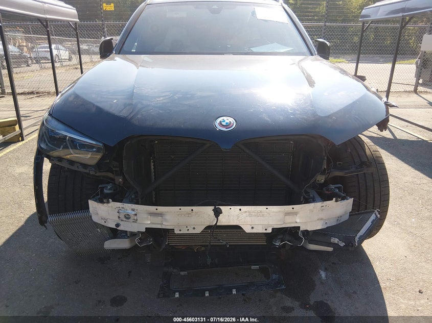 2022 BMW X5 VIN 5YMJU0C07N9M23513 IAAI salvage auction — FRONT END, Salvage (Connecticut), sold $27,250 on 2026-07-30 (photo 6)