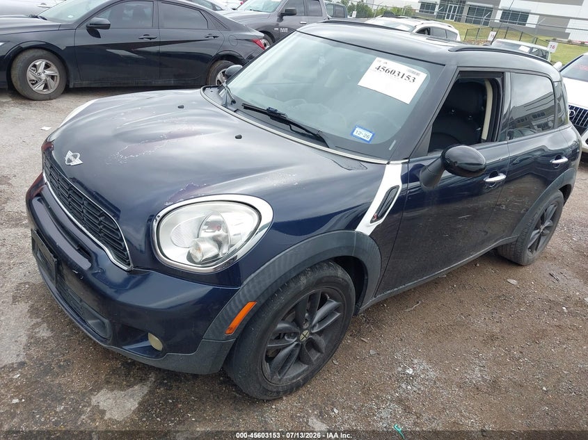 2012 Mini VIN WMWZC3C54CWL84726 IAAI salvage auction — NORMAL WEAR, Original (Texas), sold $500 on 2026-07-28 (photo 2)