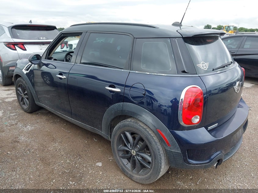 2012 Mini VIN WMWZC3C54CWL84726 IAAI salvage auction — NORMAL WEAR, Original (Texas), sold $500 on 2026-07-28 (photo 3)