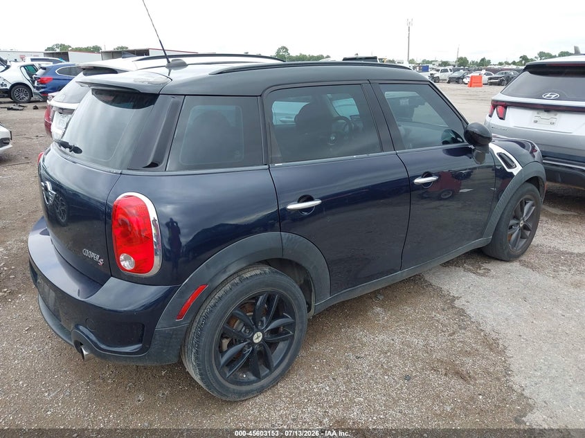 2012 Mini VIN WMWZC3C54CWL84726 IAAI salvage auction — NORMAL WEAR, Original (Texas), sold $500 on 2026-07-28 (photo 4)