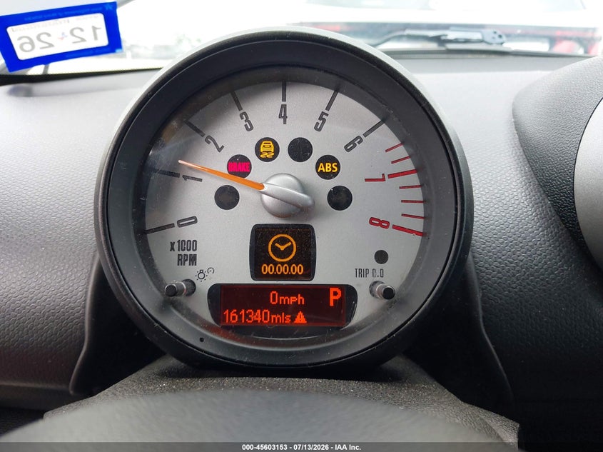 2012 Mini VIN WMWZC3C54CWL84726 IAAI salvage auction — NORMAL WEAR, Original (Texas), sold $500 on 2026-07-28 (photo 7)