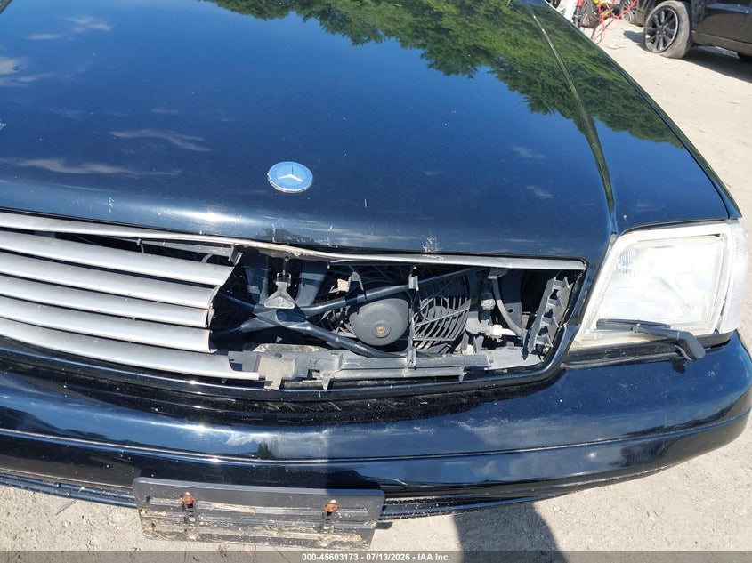 2000 Mercedes-benz Sl-klasse VIN WDBFA68FXYF191159 IAAI salvage auction — FRONT END, Clear (Massachusetts), sold $8,300 on 2026-07-17 (photo 6)