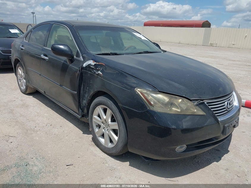 2007 Lexus Es 350 VIN JTHBJ46G072056776 IAAI salvage auction — NORMAL WEAR, Original (Texas), sold $825 on 2026-08-31 (photo 1)