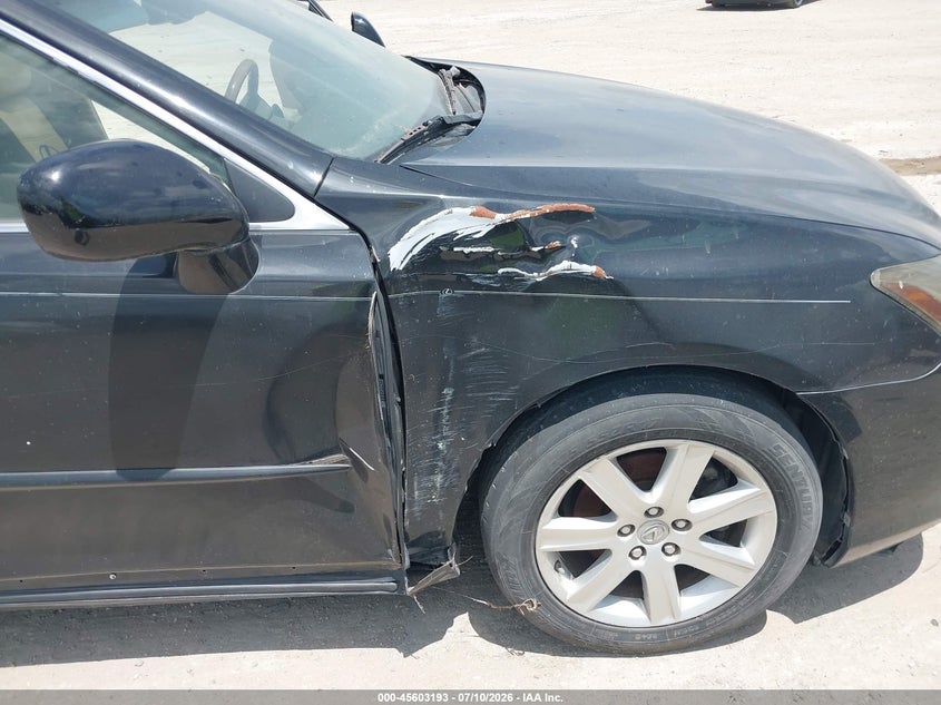 2007 Lexus Es 350 VIN JTHBJ46G072056776 IAAI salvage auction — NORMAL WEAR, Original (Texas), sold $825 on 2026-08-31 (photo 6)
