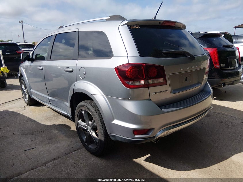 2017 Dodge Journey VIN 3C4PDCGG8HT510358 IAAI salvage auction — NORMAL WEAR, Original (Texas), sold $1,050 on 2026-07-27 (photo 3)