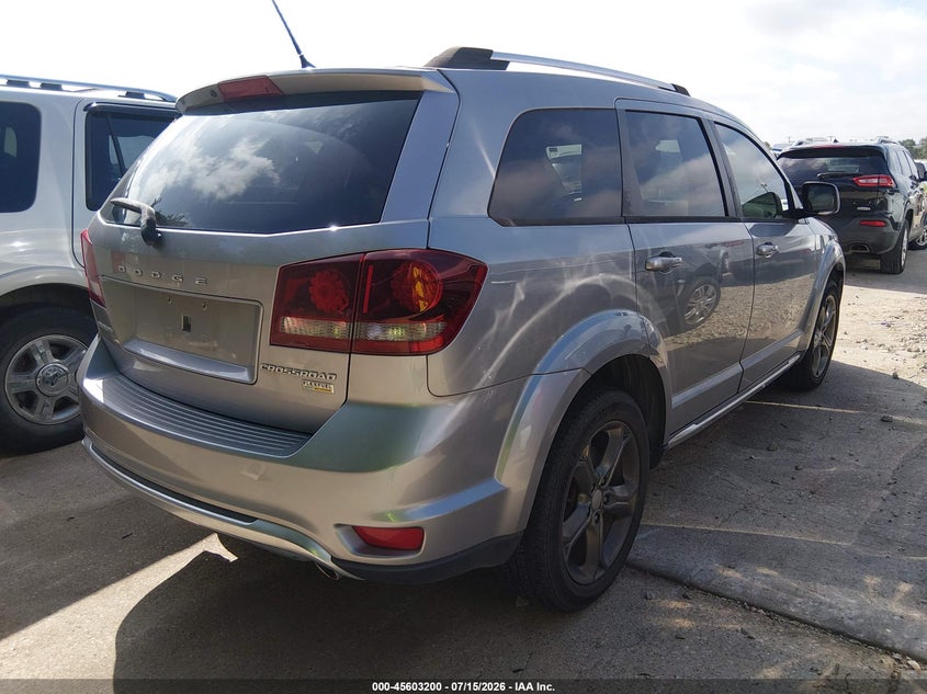 2017 Dodge Journey VIN 3C4PDCGG8HT510358 IAAI salvage auction — NORMAL WEAR, Original (Texas), sold $1,000 on 2026-07-23 (photo 4)