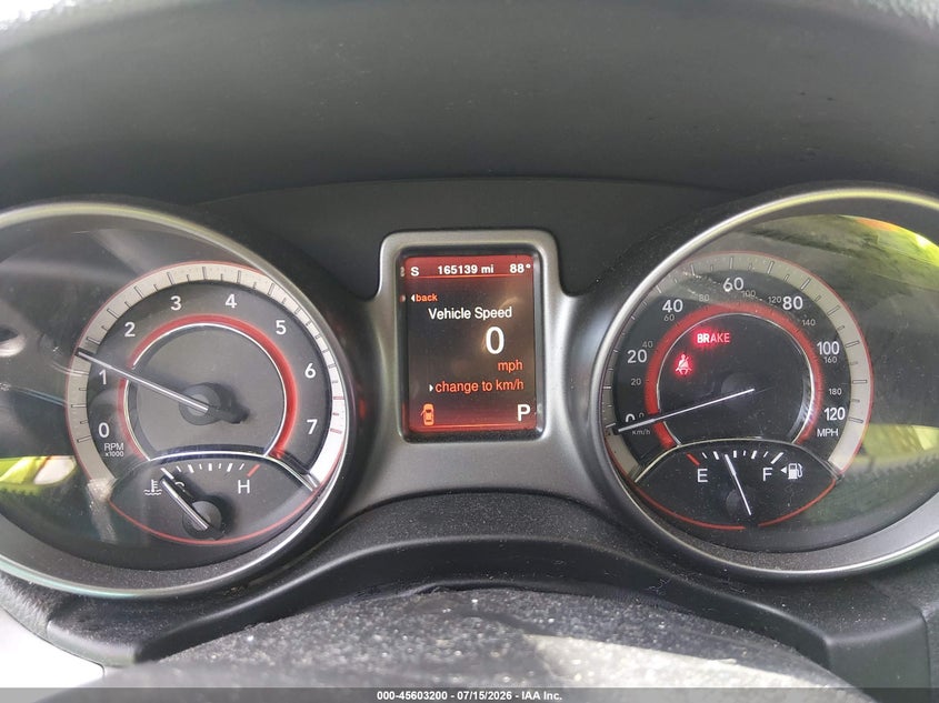 2017 Dodge Journey VIN 3C4PDCGG8HT510358 IAAI salvage auction — NORMAL WEAR, Original (Texas), sold $1,000 on 2026-07-23 (photo 7)