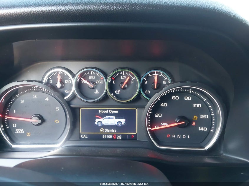 2020 Chevrolet Silverado VIN 1GC4YNEY7LF347767 IAAI salvage auction — ELECTRICAL, Salvage Title, sold $24,000 on 2026-07-31 (photo 7)