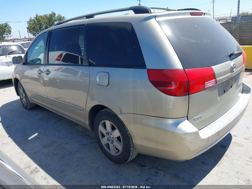 2004 Toyota Sienna VIN 5TDZA22C64S012602 IAAI salvage auction — NORMAL WEAR, Clear - Dealer Only (California), sold $500 on 2026-07-18 (photo 3)