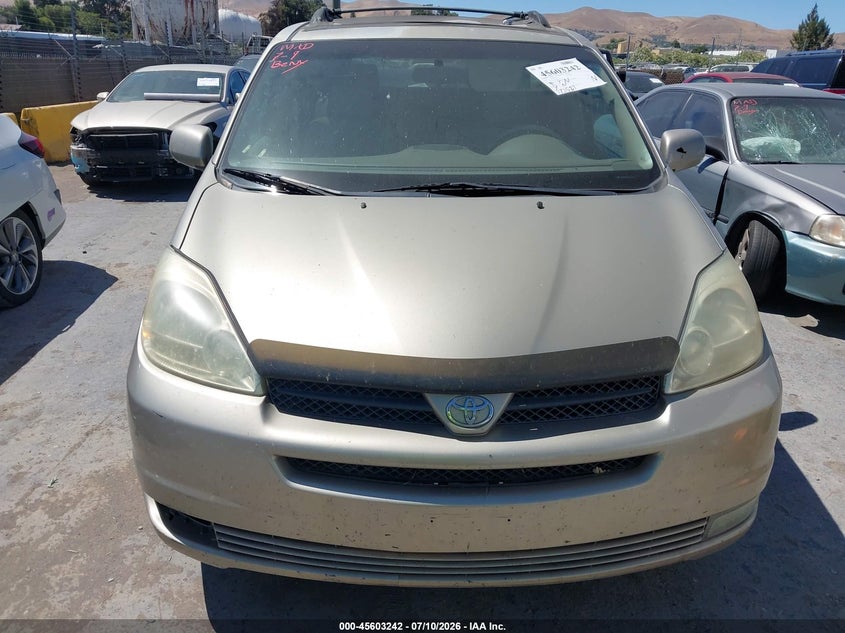 2004 Toyota Sienna VIN 5TDZA22C64S012602 IAAI salvage auction — NORMAL WEAR, Clear - Dealer Only (California), sold $500 on 2026-07-18 (photo 6)