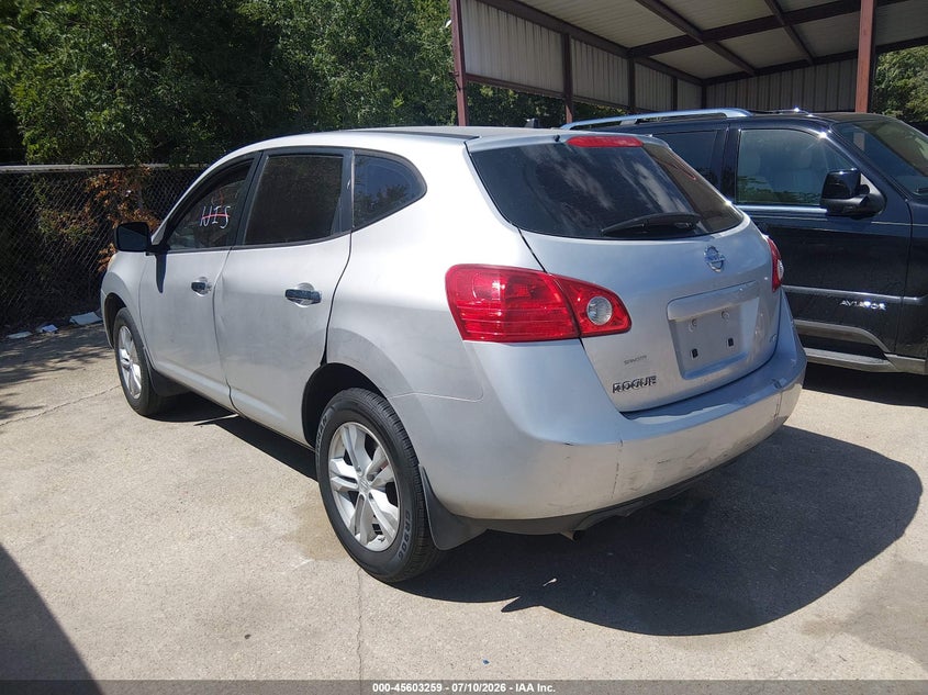 2010 Nissan Rogue sport VIN JN8AS5MV4AW103622 IAAI salvage auction — NORMAL WEAR, Original (Texas), sold $25 on 2026-07-29 (photo 3)