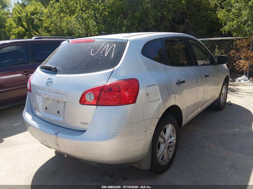 2010 Nissan Rogue sport VIN JN8AS5MV4AW103622 IAAI salvage auction — NORMAL WEAR, Original (Texas), sold $25 on 2026-07-29 (photo 4)