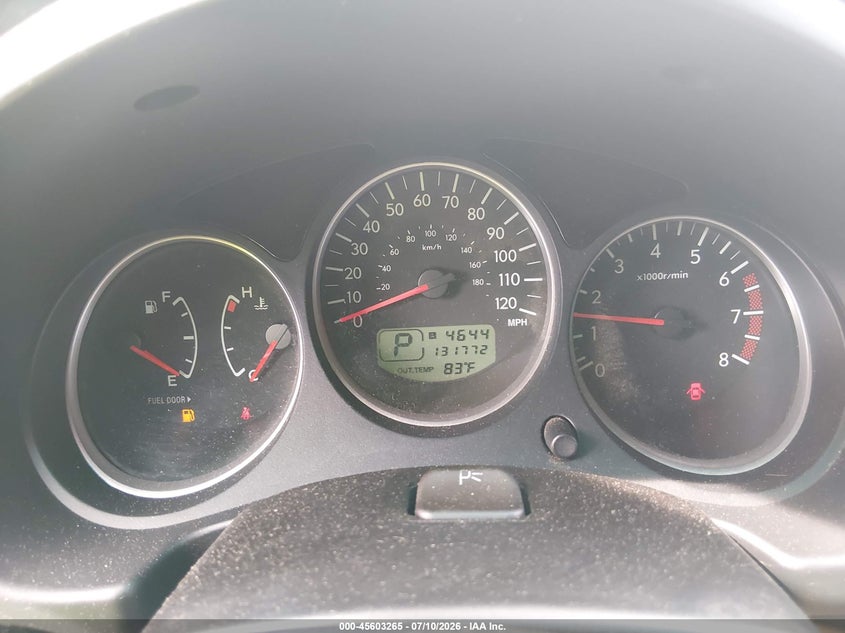 2005 Subaru Forester VIN JF1SG63645H712078 IAAI salvage auction — NORMAL WEAR, Clear (Florida), sold $450 on 2026-07-17 (photo 7)